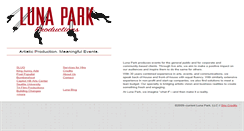 Desktop Screenshot of lunapark.com